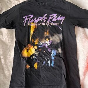 PURPLE RAIN COVER T-SHIRT